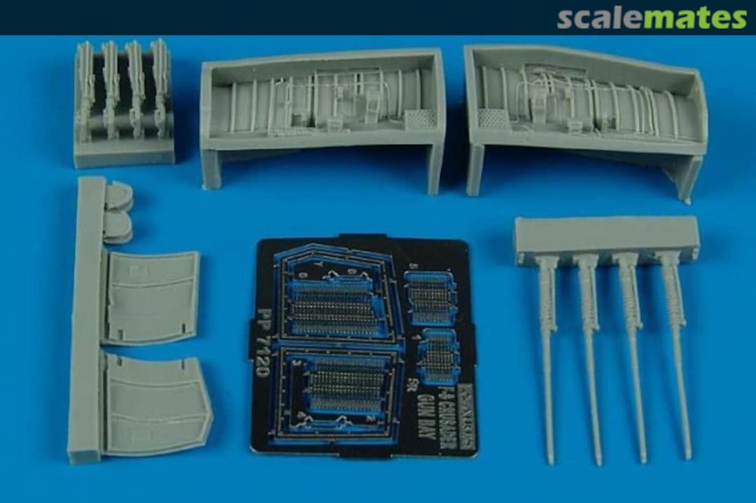 Boxart F-8 Crusader gun bay 7120 Aires Boxart F-8 Crusader gun bay 7120 Aires
