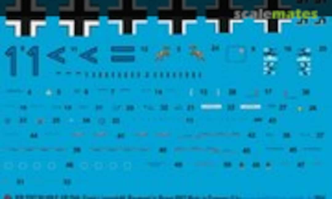 1:72 Bf 109 F4/B Ofw. Frank Lissendahl (Peddinghaus-Decals EP 2797) EP 2797