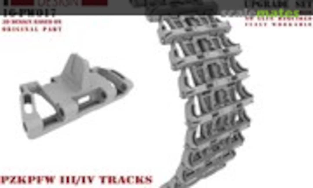 1:16 Panzer III/IV Type 7 Tracks (Panzerwerk design 16-PW017) 16-PW017