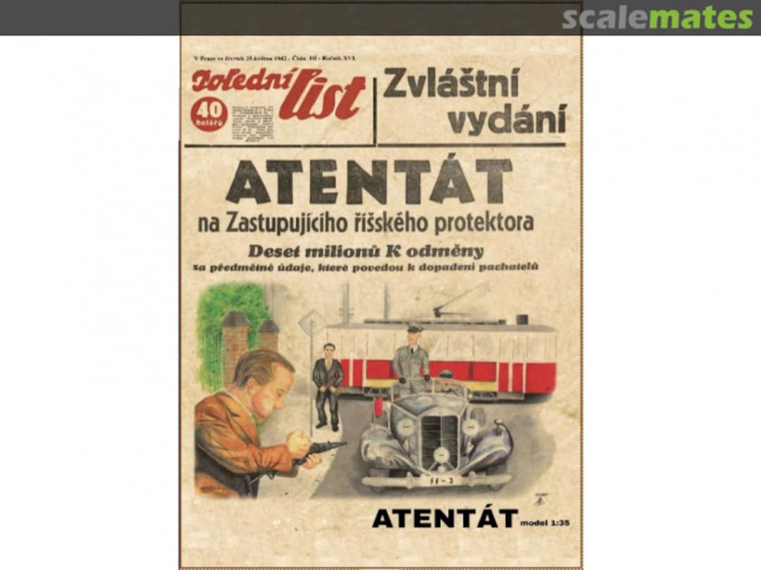 Boxart Atentát  GeoVyzva