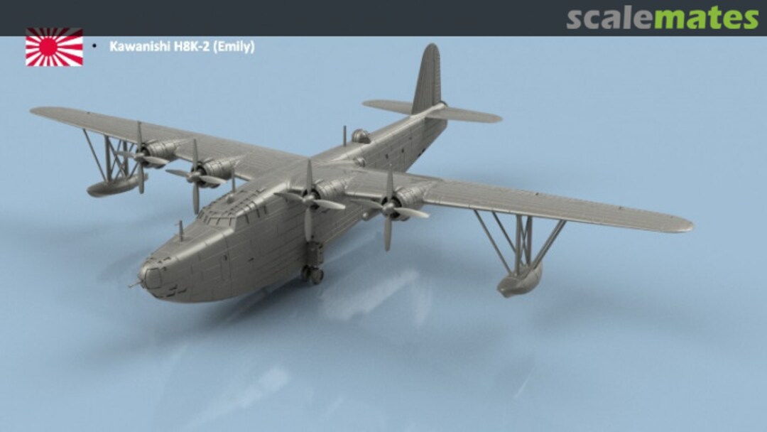 Boxart Kawanishi H8K-2 Emily 3D 350 493 L'Arsenal