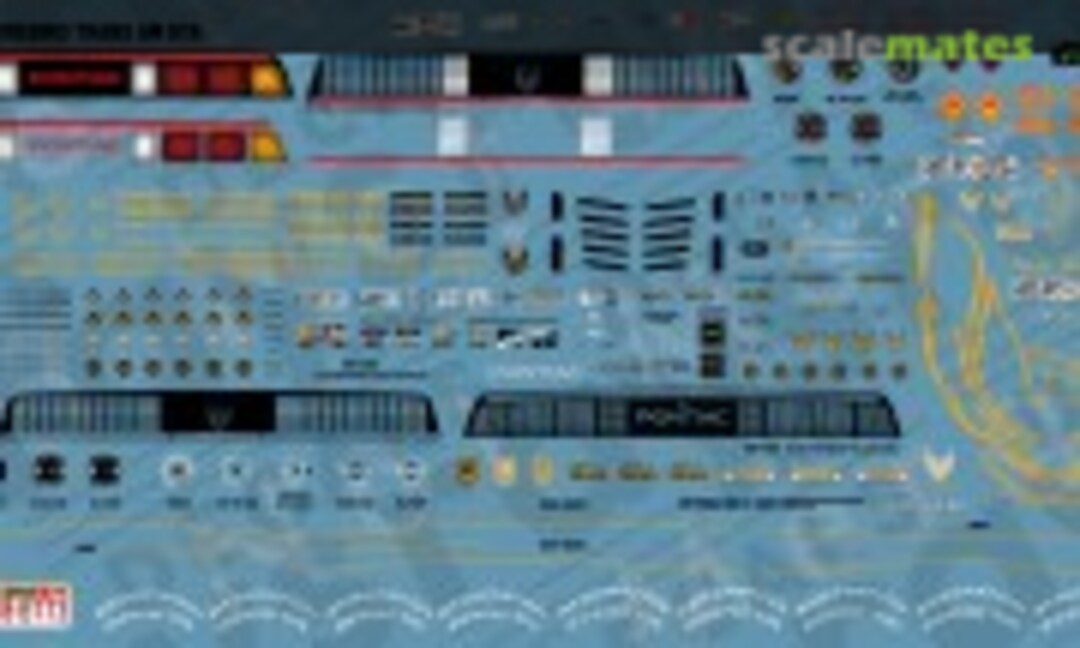 1:24 1987 Pontiac Firebird GTA (Rays Kits Decals RKD85) RKD85