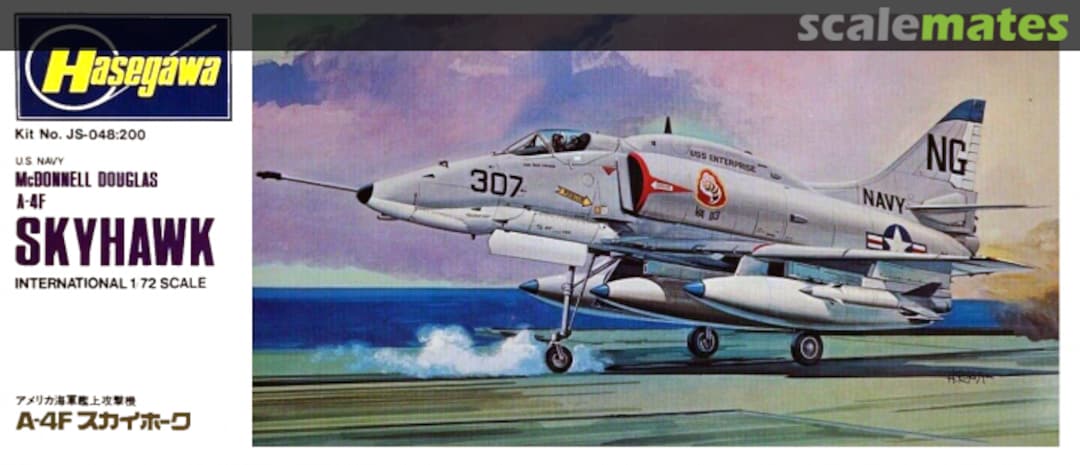 Boxart A-4F Skyhawk JS-048 Hasegawa Boxart A-4F Skyhawk JS-048 Hasegawa