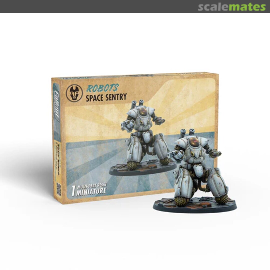 Boxart Fallout: Wasteland Warfare - Robots - Space Sentry  Modiphius Entertainment