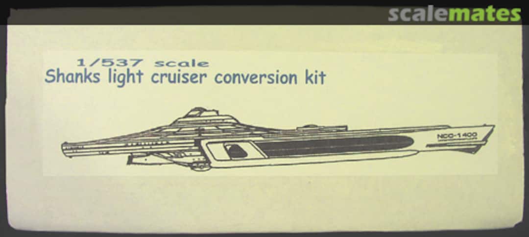 Boxart Shanks Class Light Cruiser Conversion Kit VAM-18 VA Miniatures