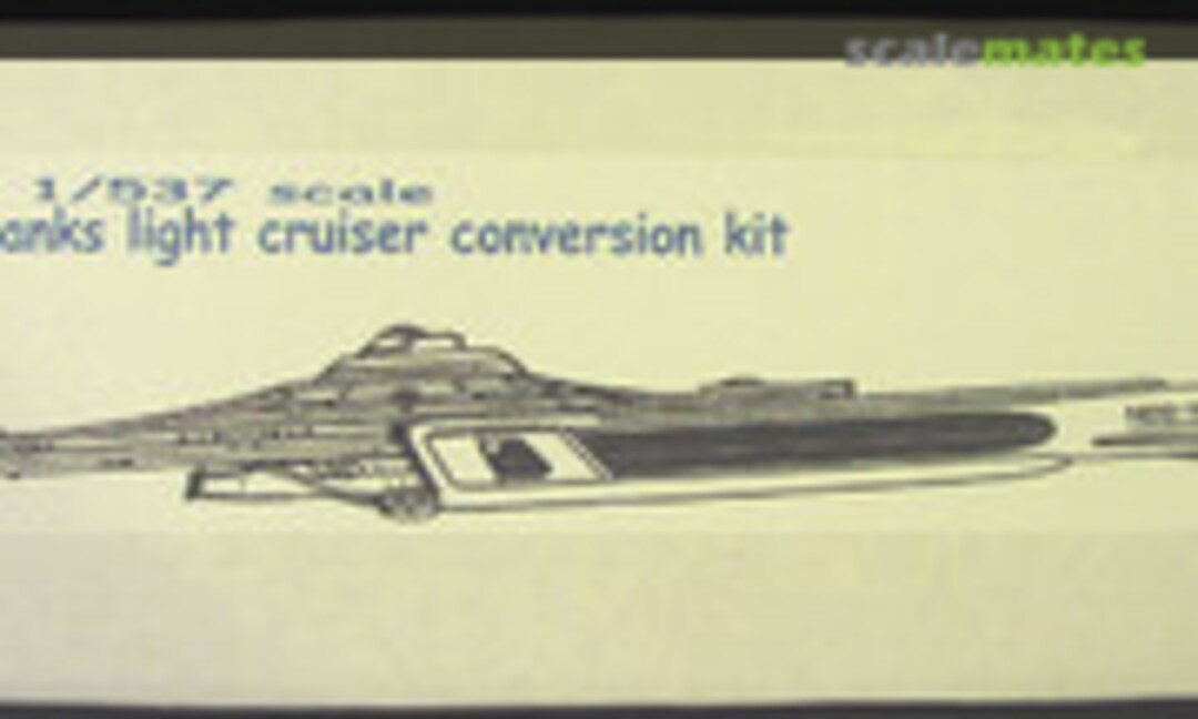 1:537 Shanks Class Light Cruiser Conversion Kit (VA Miniatures VAM-18) VAM-18