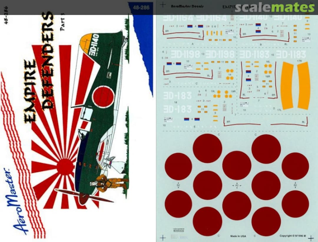 Boxart Empire Defenders Part 3 48-286 AeroMaster Boxart Empire Defenders Part 3 48-286 AeroMaster