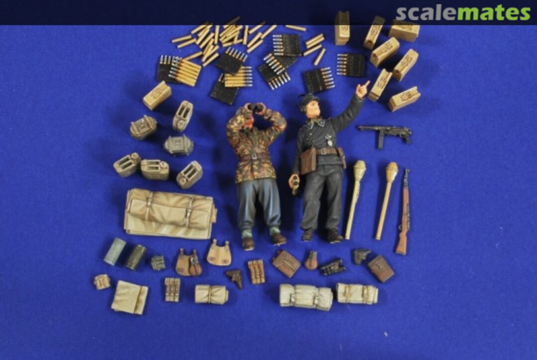 Boxart Sd.Kfz. 7/2 3.7 Flak Crew - Ammo - Stowage 2725 Verlinden Productions Boxart Sd.Kfz. 7/2 3.7 Flak Crew - Ammo - Stowage 2725 Verlinden Productions