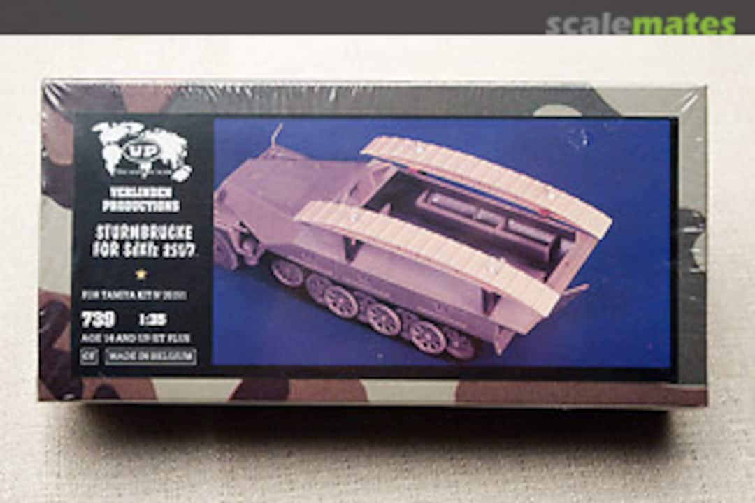 Boxart Sturmbrucke for SdKfz 251/7 739 Verlinden Productions Boxart Sturmbrucke for SdKfz 251/7 739 Verlinden Productions