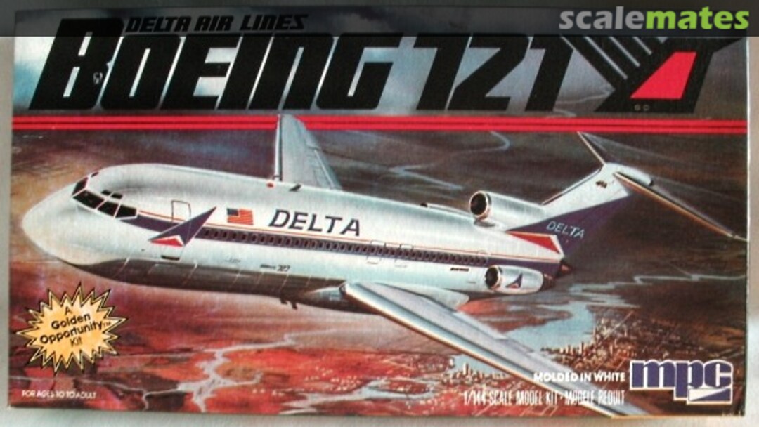 Boxart Boeing 727 1-4702 MPC Boxart Boeing 727 1-4702 MPC