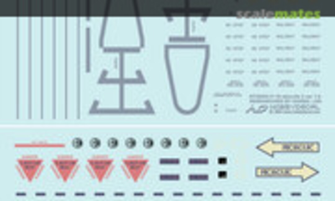 1:32 F-16 Falcon Stencils 2 Ver 1.0 (HobbyDecal ST32023V1) ST32023V1