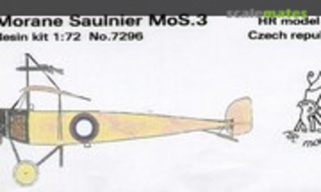 1:72 Morane Saulner MoS.3 (HR Model 7296) 7296