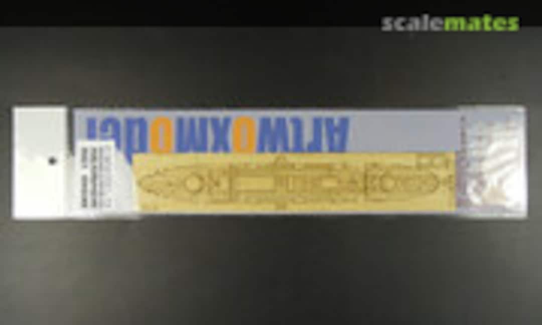 1:350 Peiyang Fleet 'Chin Yuen' Wooden Deck for Bronco NB5018 kit (ArtwoxModel AW10108) AW10108