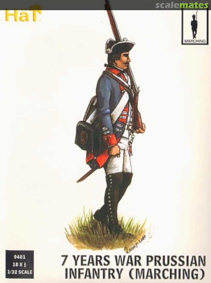 Boxart Prussians Marching 9401 HäT Boxart Prussians Marching 9401 HäT