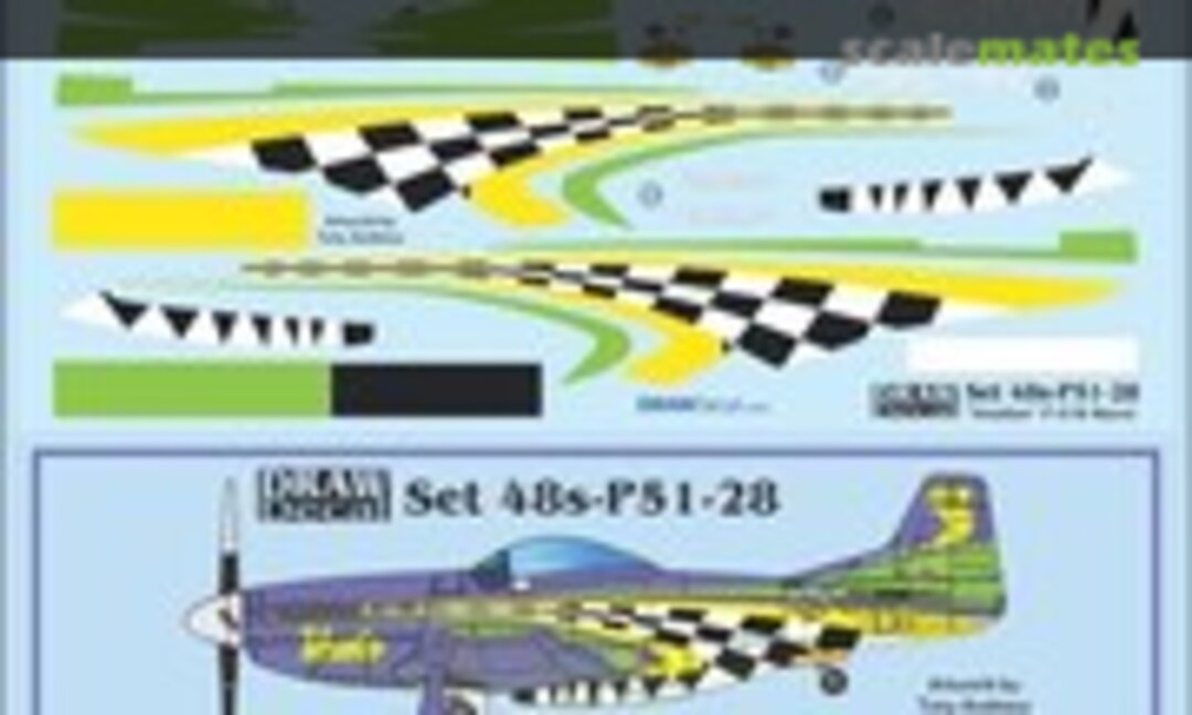 1:48 "Voodoo" P-51D (Draw Decal 48-P51-28) 48-P51-28