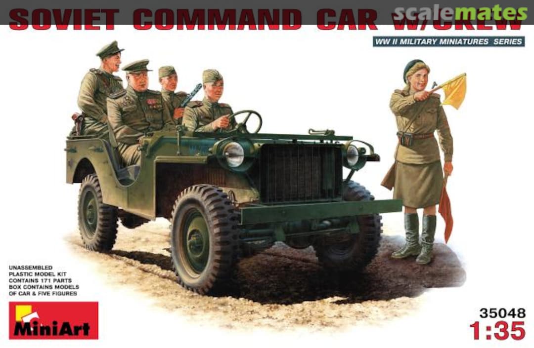 Boxart Command Car 35048 MiniArt Boxart Command Car 35048 MiniArt