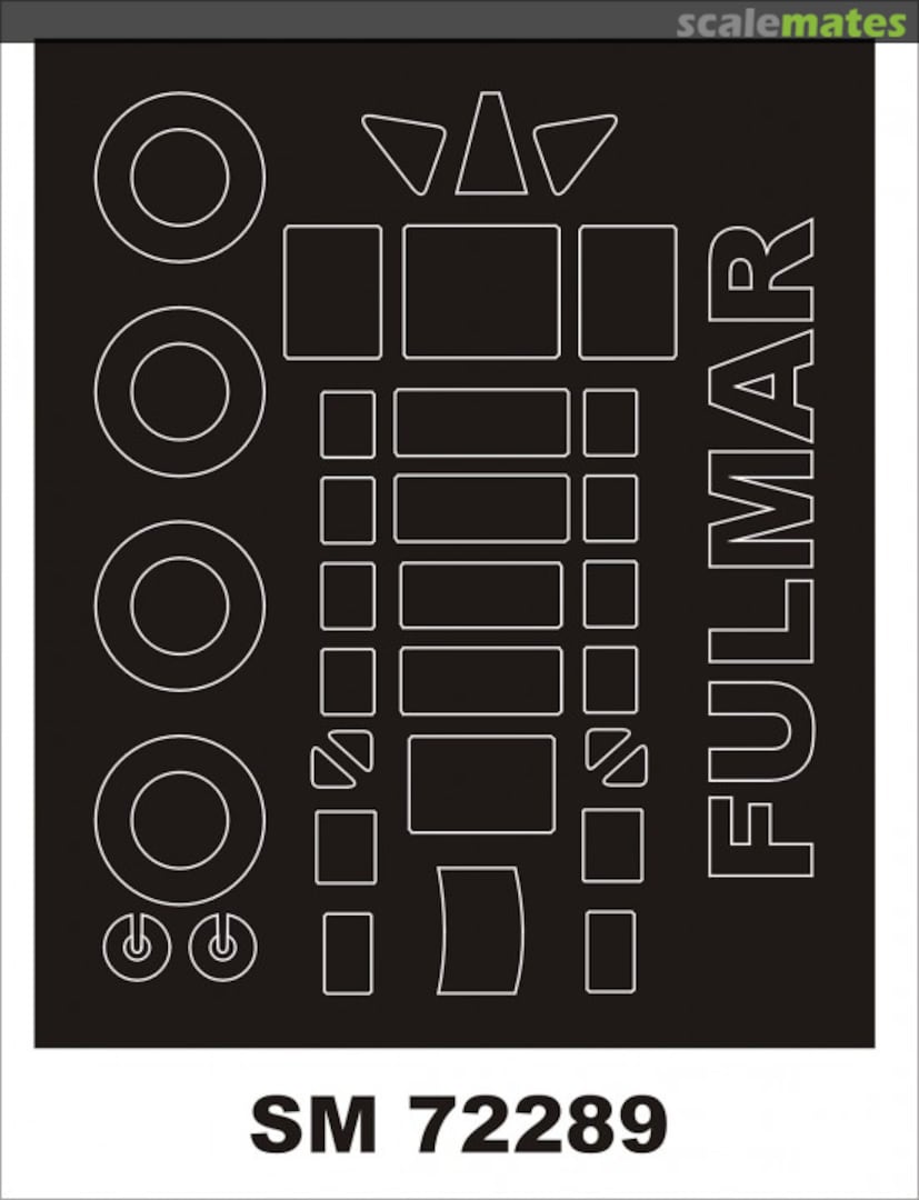 Boxart Fairey Fulmar Mk.I/Mk.II SM72289 Montex Boxart Fairey Fulmar Mk.I/Mk.II SM72289 Montex