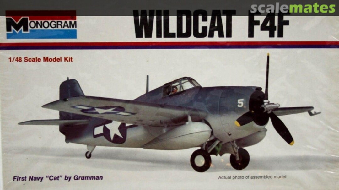 Boxart Wildcat F4F 6798 Monogram Boxart Wildcat F4F 6798 Monogram