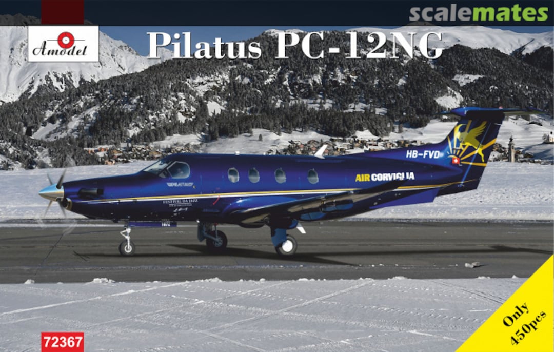 Boxart Pilatus PC-12NG 72367 Amodel Boxart Pilatus PC-12NG 72367 Amodel