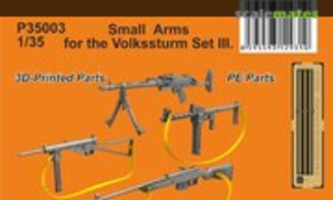 1:35 Small Arms for the Volkssturm Set III. (CMK P35003) P35003