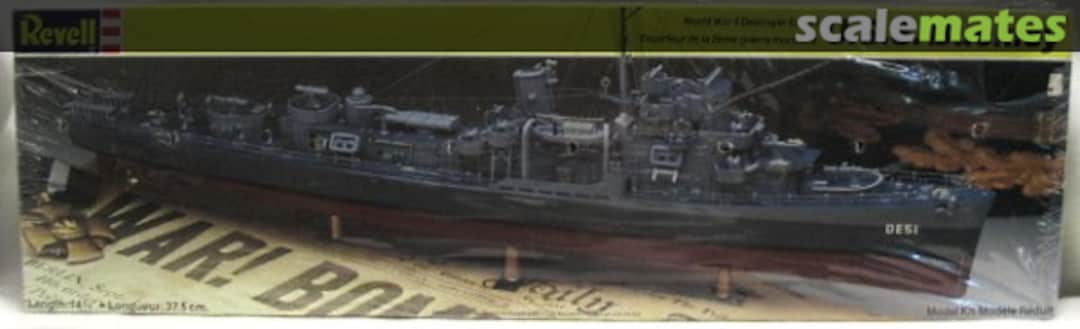 Boxart U.S.S. Buckley DE-51 5024 Revell Boxart U.S.S. Buckley DE-51 5024 Revell