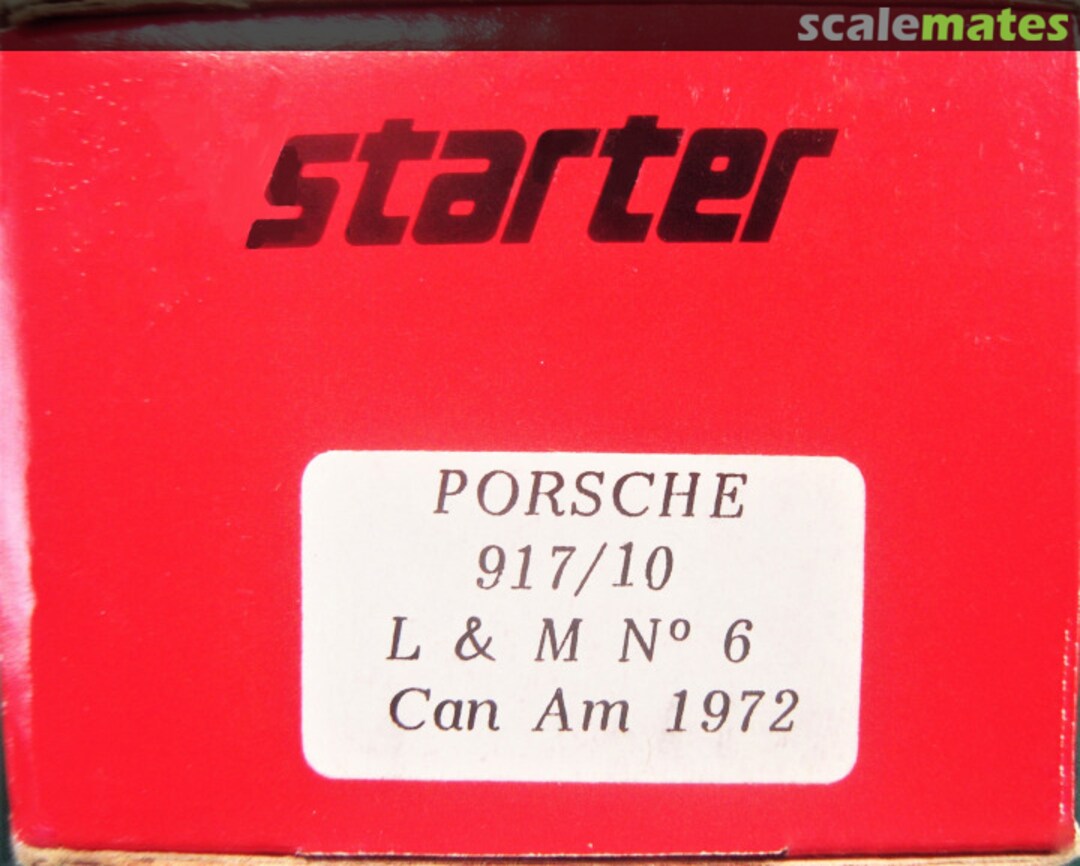 Boxart Porsche 917/10 "L&M" No. 6 none Starter