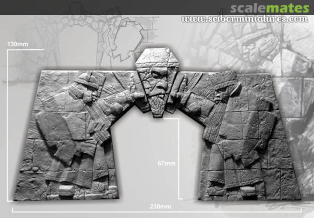 Boxart Dwarven Gate Terrain TEDR0009 Scibor Monsterous Miniatures Boxart Dwarven Gate Terrain TEDR0009 Scibor Monsterous Miniatures