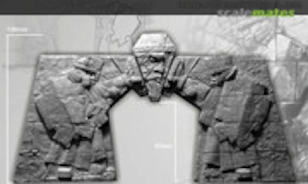 No Dwarven Gate Terrain (Scibor Monsterous Miniatures TEDR0009) TEDR0009