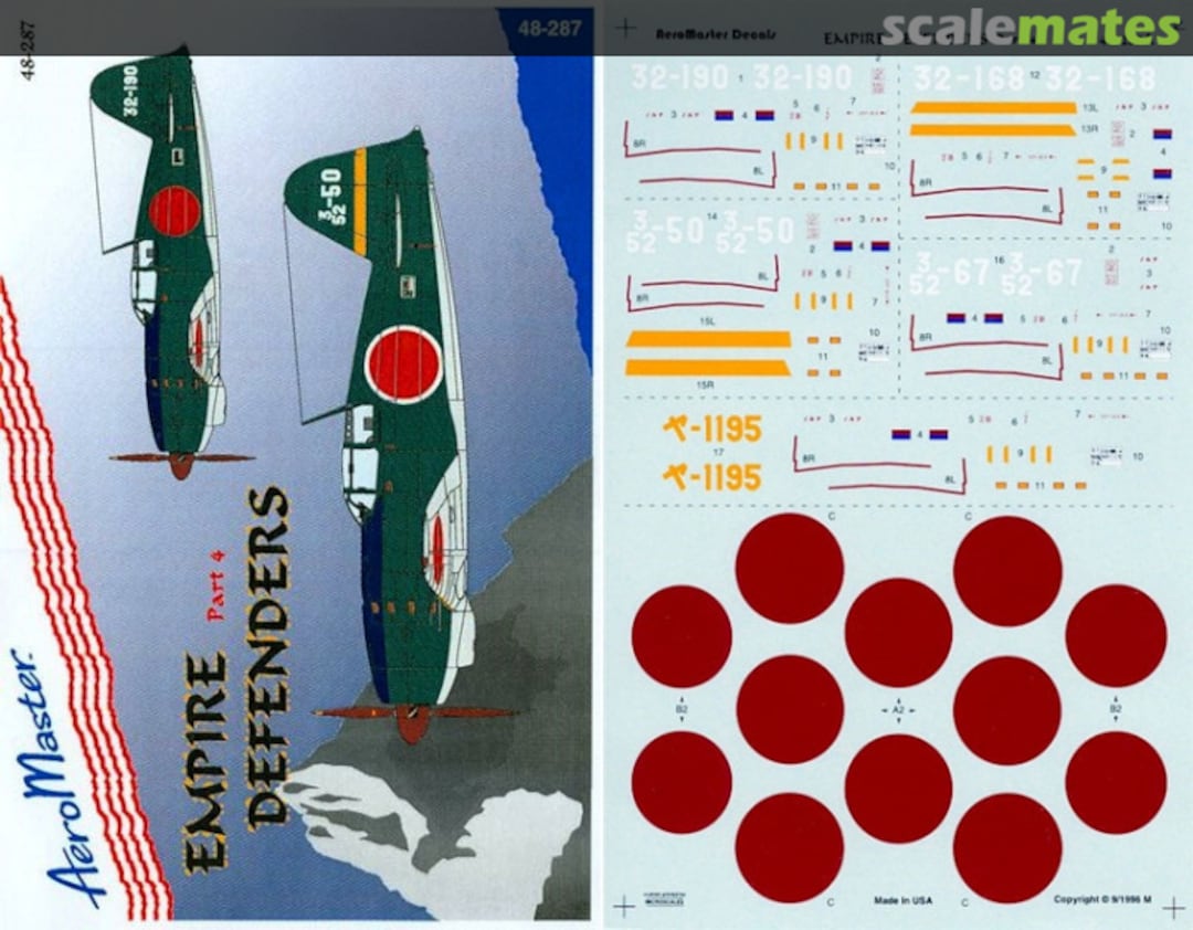 Boxart Empire Defenders Part 4 48-287 AeroMaster Boxart Empire Defenders Part 4 48-287 AeroMaster