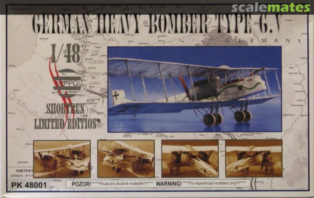 Boxart German Heavy Bomber Type G.V PK 48001 Hippo Models Boxart German Heavy Bomber Type G.V PK 48001 Hippo Models
