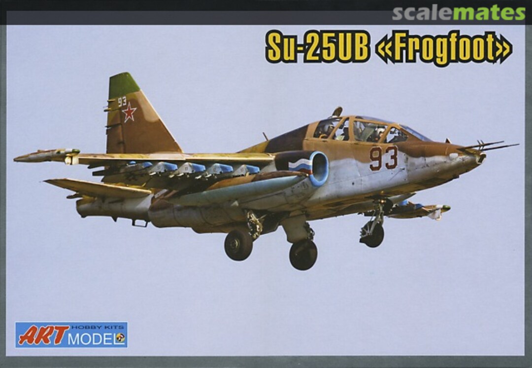 Boxart Su-25UB 'Frogfoot' 7212 ART model Boxart Su-25UB 'Frogfoot' 7212 ART model