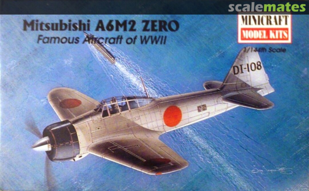 Boxart Mitsubishi A6M2 Zero 14416 Minicraft Model Kits Boxart Mitsubishi A6M2 Zero 14416 Minicraft Model Kits