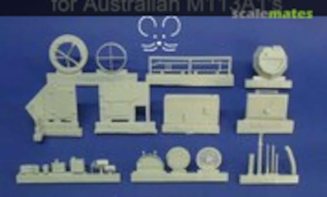 1:35 M113 - T50 Turret Detail Set (Mouse House Enterprises MA113) MA113