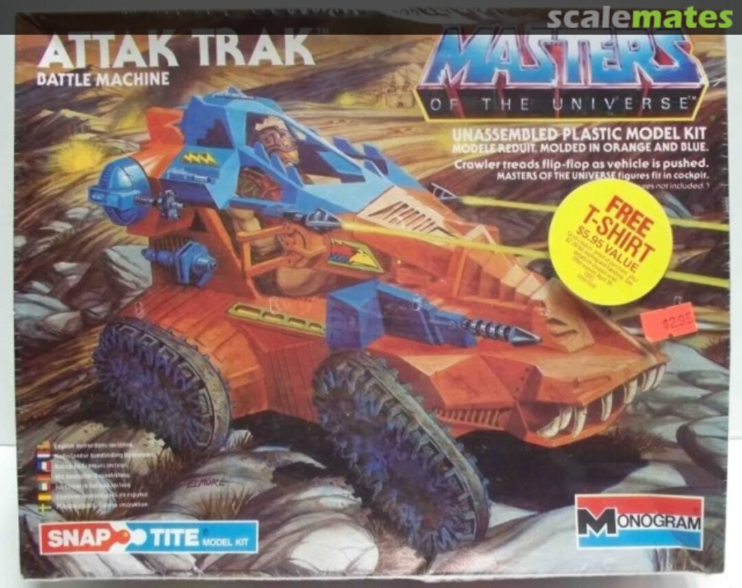 Boxart ATTAK TRAK BATTLE MACHINE 6014 Monogram Boxart ATTAK TRAK BATTLE MACHINE 6014 Monogram