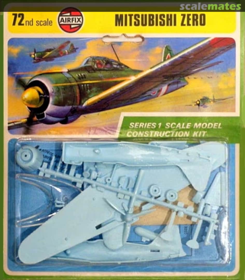 Boxart Mitsubishi Zero 01028-1 Airfix Boxart Mitsubishi Zero 01028-1 Airfix