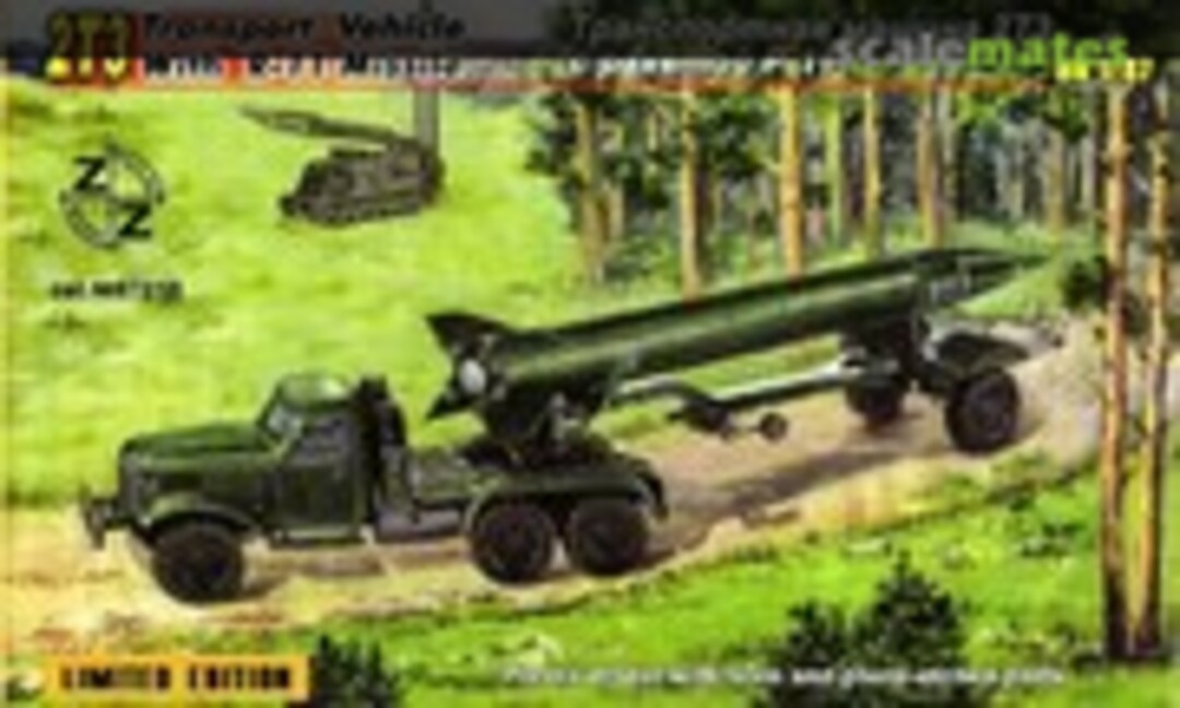 1:87 2T3 Soviet transport vehicle with R-11 missile (ZZ Exclusive Modell 87018)