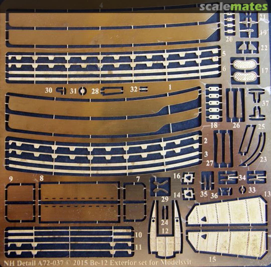 Boxart Be-12 Tschaika - PE Exterior Set A72-037 NH Detail Boxart Be-12 Tschaika - PE Exterior Set A72-037 NH Detail