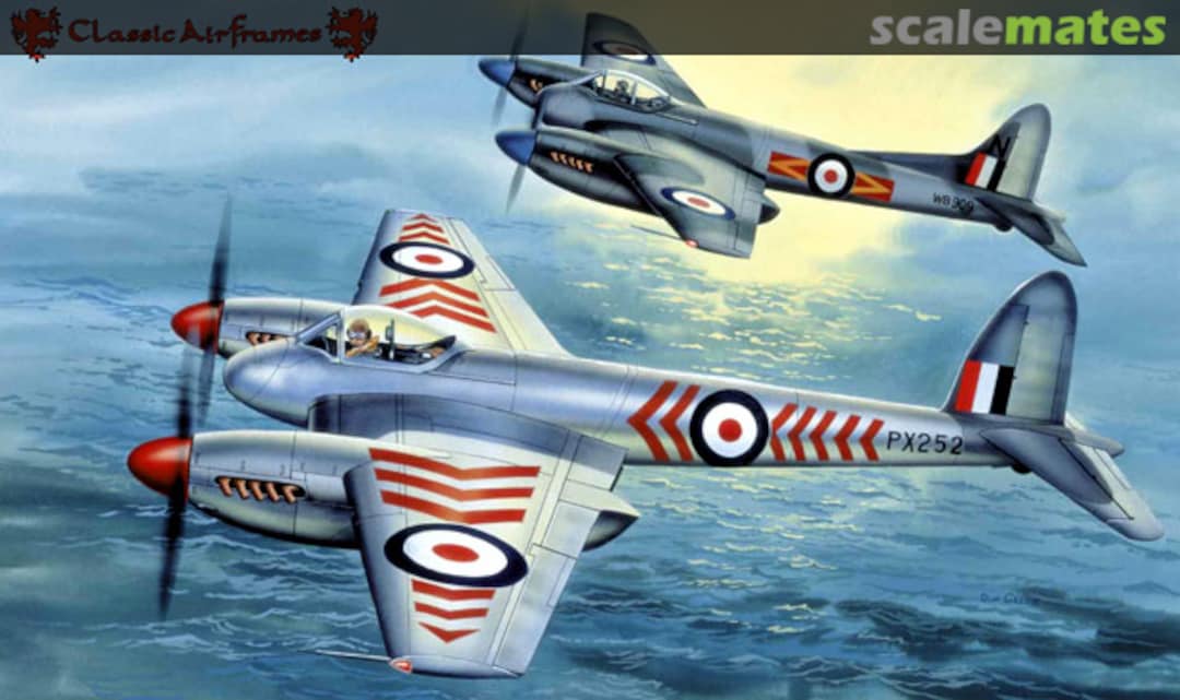 Boxart De Havilland Hornet F.1/F.3 458 Classic Airframes Boxart De Havilland Hornet F.1/F.3 458 Classic Airframes