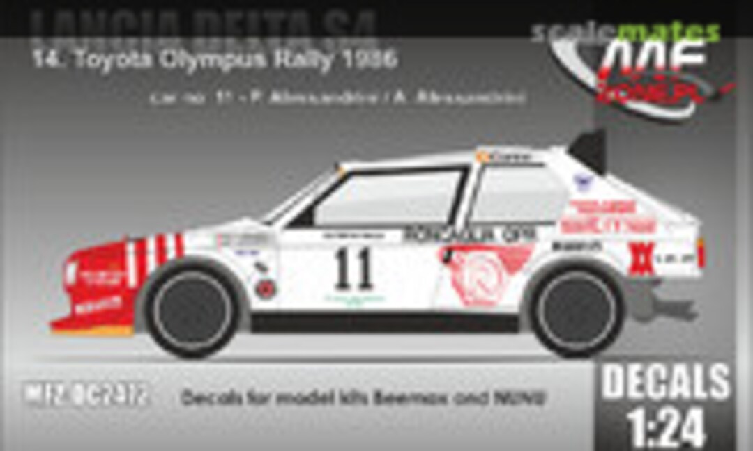 1:24 Lancia Delta S4 "Roncaglia OPR" (MF-Zone DC2472) DC2472