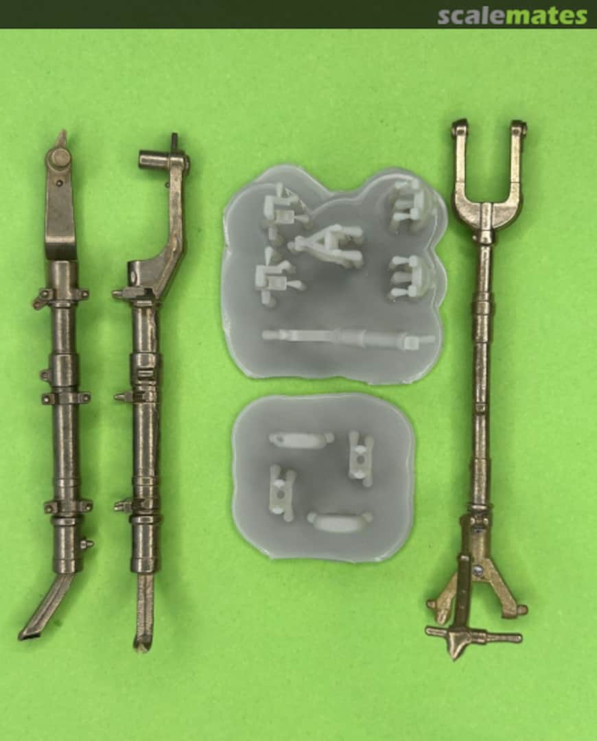 Boxart Kyushu J7W1 Shinden Brass Undercarriage Set ACM32073 Aerocraft Models Boxart Kyushu J7W1 Shinden Brass Undercarriage Set ACM32073 Aerocraft Models