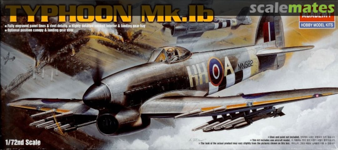 Boxart Typhoon Mk.IB 12462 Academy Boxart Typhoon Mk.IB 12462 Academy