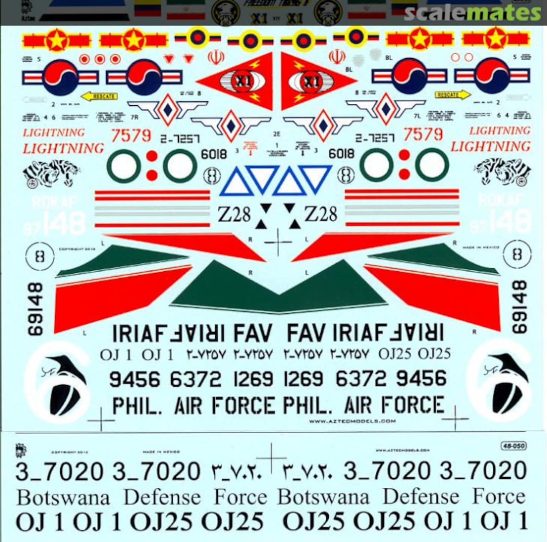 Contents Freedom Tigers II 48-050 Aztec Models