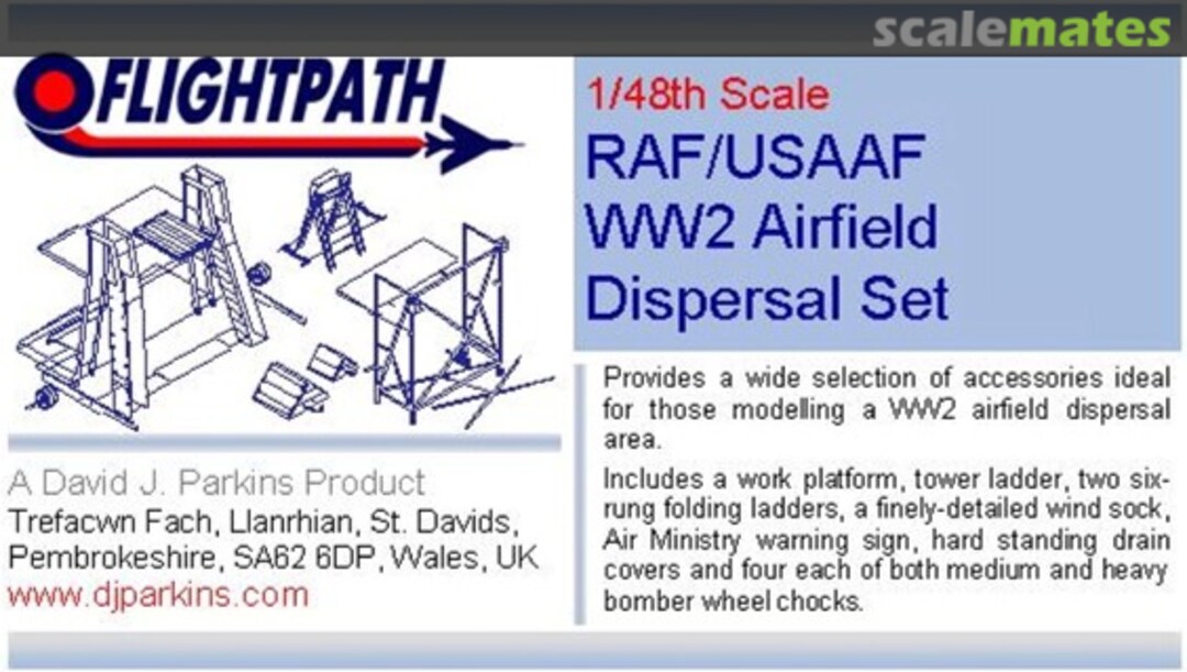 Boxart WW2 Airfield Dispersal Set FP-48-001A Flightpath Boxart WW2 Airfield Dispersal Set FP-48-001A Flightpath