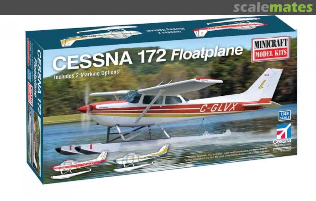 Boxart Cessna 172 Floatplane 11685 Minicraft Model Kits Boxart Cessna 172 Floatplane 11685 Minicraft Model Kits