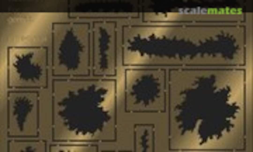 No Various Sizes Damaged Hull, Fuselage Panels Photo-Etch Set (15 different) (ParaGrafix Modeling Systems PGX134) PGX134