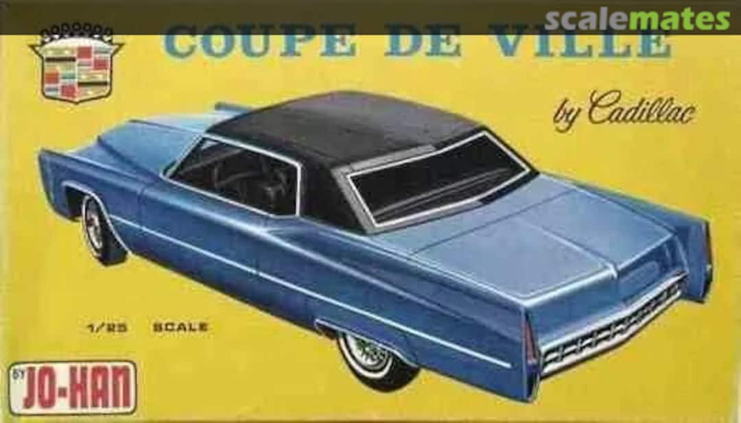 Boxart Coupe DeVille by Cadillac C-1270-200 Jo-Han Boxart Coupe DeVille by Cadillac C-1270-200 Jo-Han
