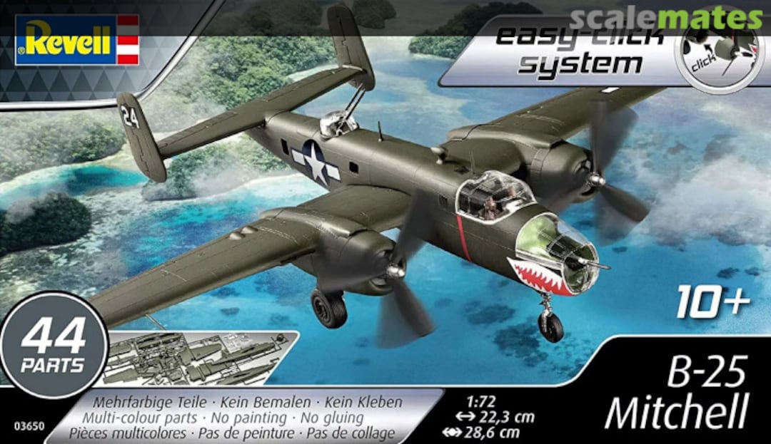 Boxart B-25 Mitchell 03650 Revell Boxart B-25 Mitchell 03650 Revell