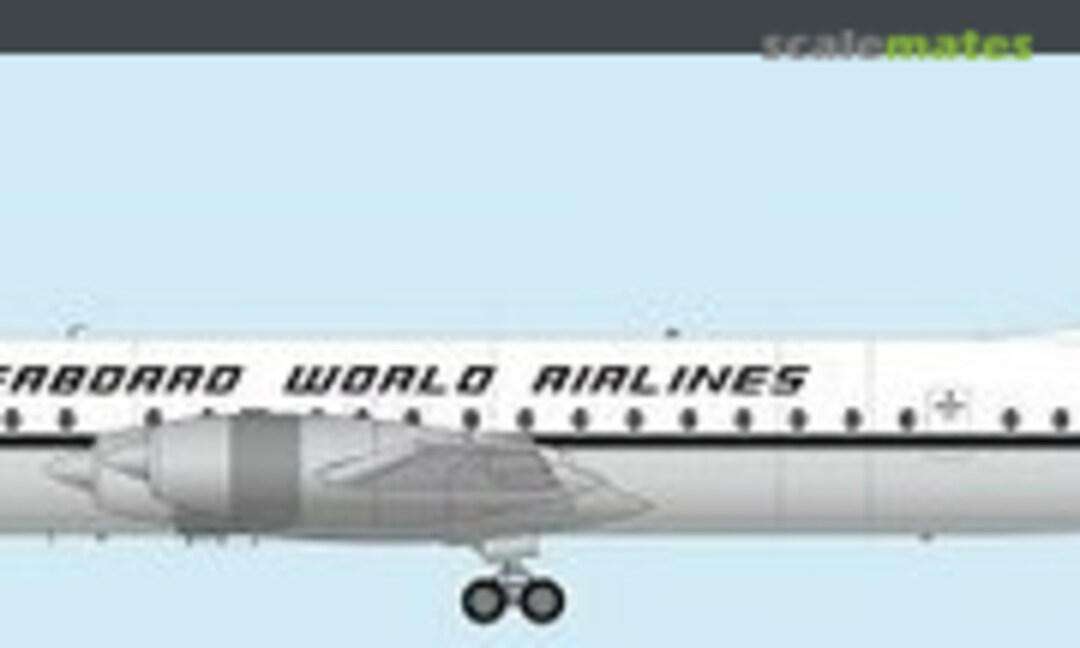 1:144 Canadair CL-44D, Seaboard World Airlines (F-RSIN FRP4119) FRP4119
