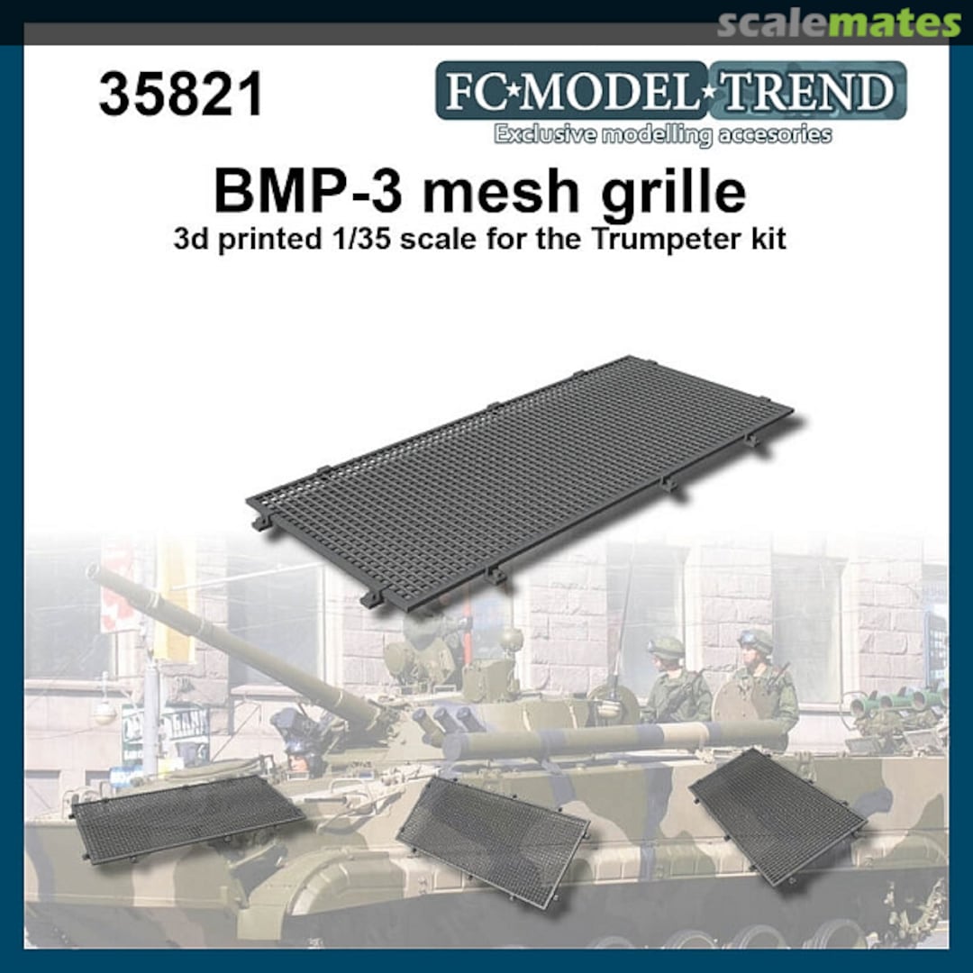 Boxart BMP-3 Mesh Grille 35821 FC Model Trend Boxart BMP-3 Mesh Grille 35821 FC Model Trend