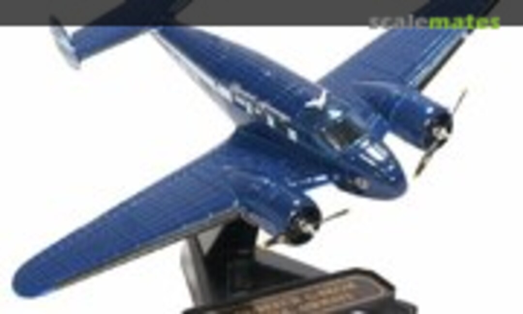 Twin Beech G-BKGM (Oxford Diecast OX72BE001)